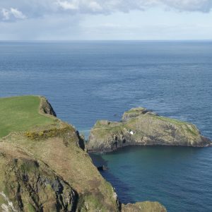 The Thin Line at Carrick-a-rede Rope Bridge